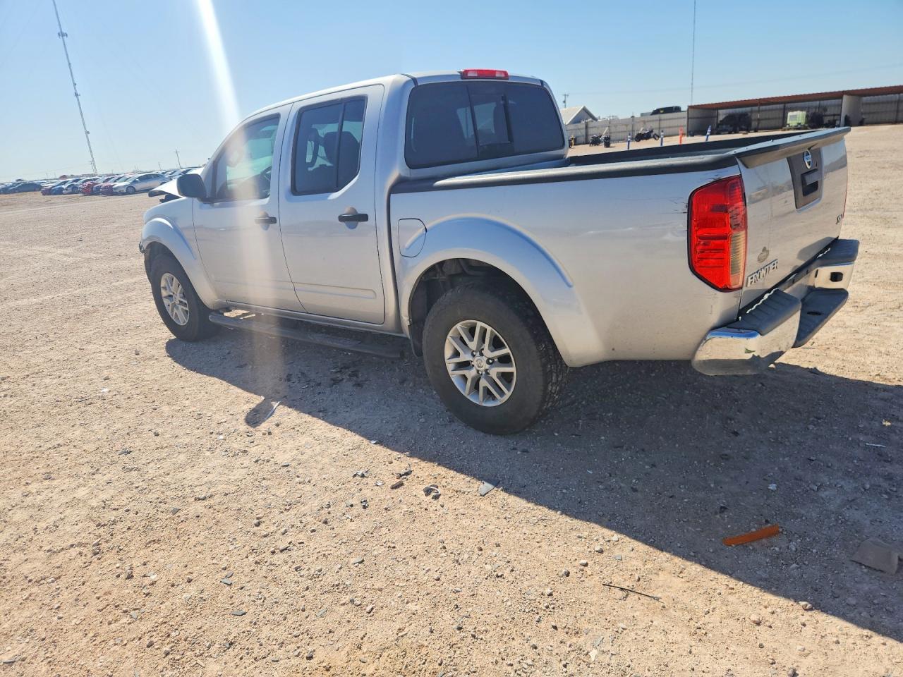 2015 Nissan Frontier Sv Silver vin: 1N6AD0ER4FN761090