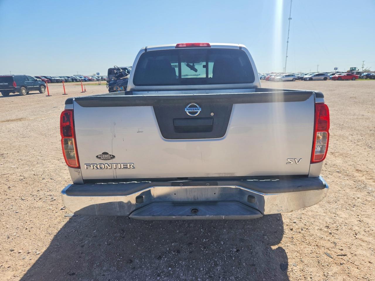 2015 Nissan Frontier Sv Silver vin: 1N6AD0ER4FN761090