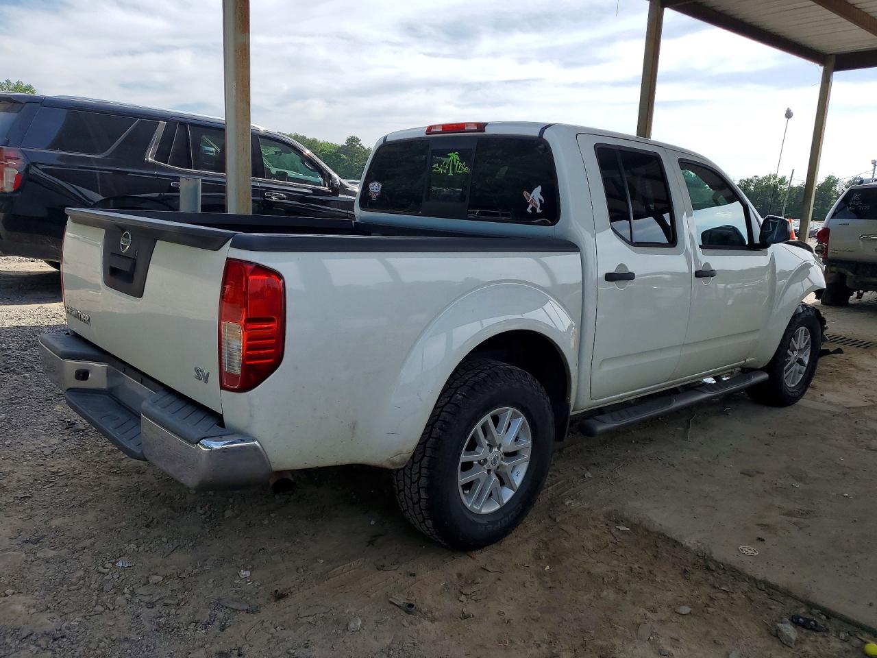 2015 Nissan Frontier Sv White vin: 1N6AD0ER4FN762191