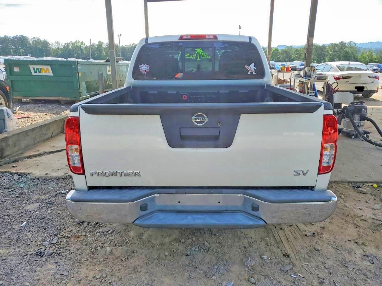 2015 Nissan Frontier Sv White vin: 1N6AD0ER4FN762191