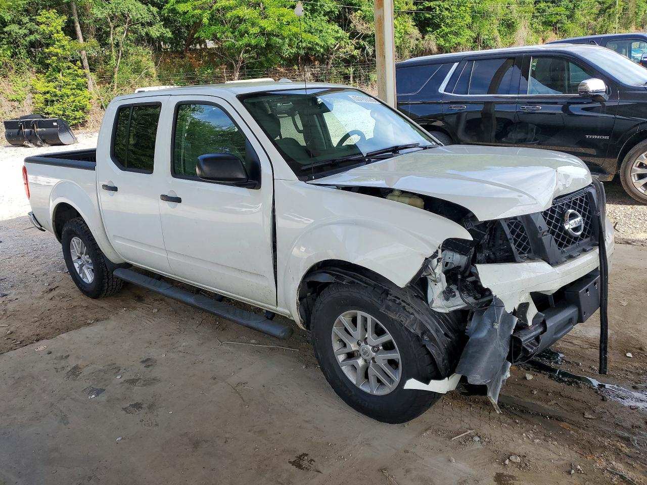 2015 Nissan Frontier Sv White vin: 1N6AD0ER4FN762191