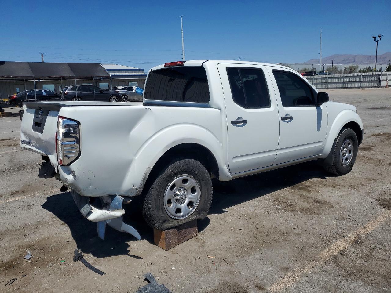 2017 Nissan Frontier S White vin: 1N6AD0ER4HN756863