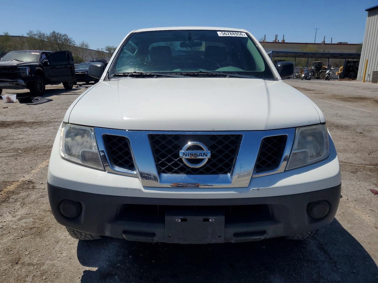 2017 Nissan Frontier S White vin: 1N6AD0ER4HN756863