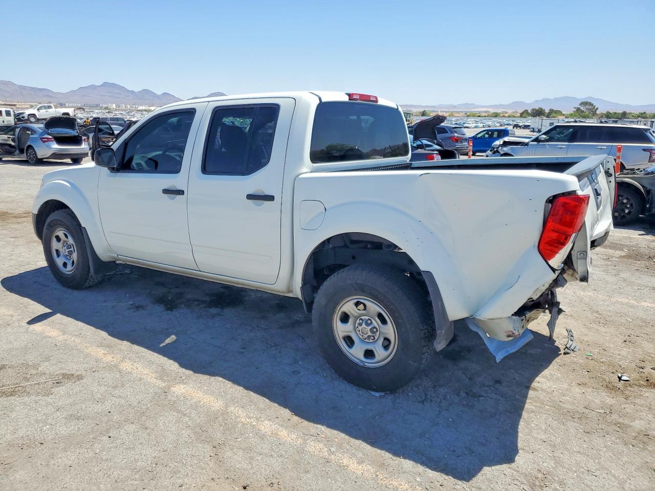 2017 Nissan Frontier S White vin: 1N6AD0ER4HN756863