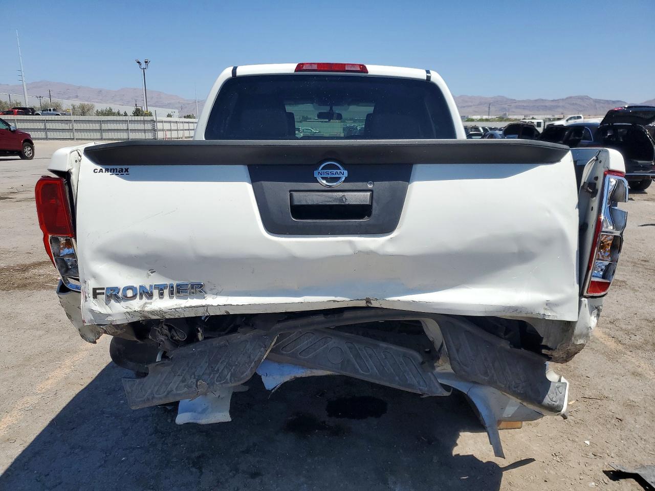 2017 Nissan Frontier S White vin: 1N6AD0ER4HN756863
