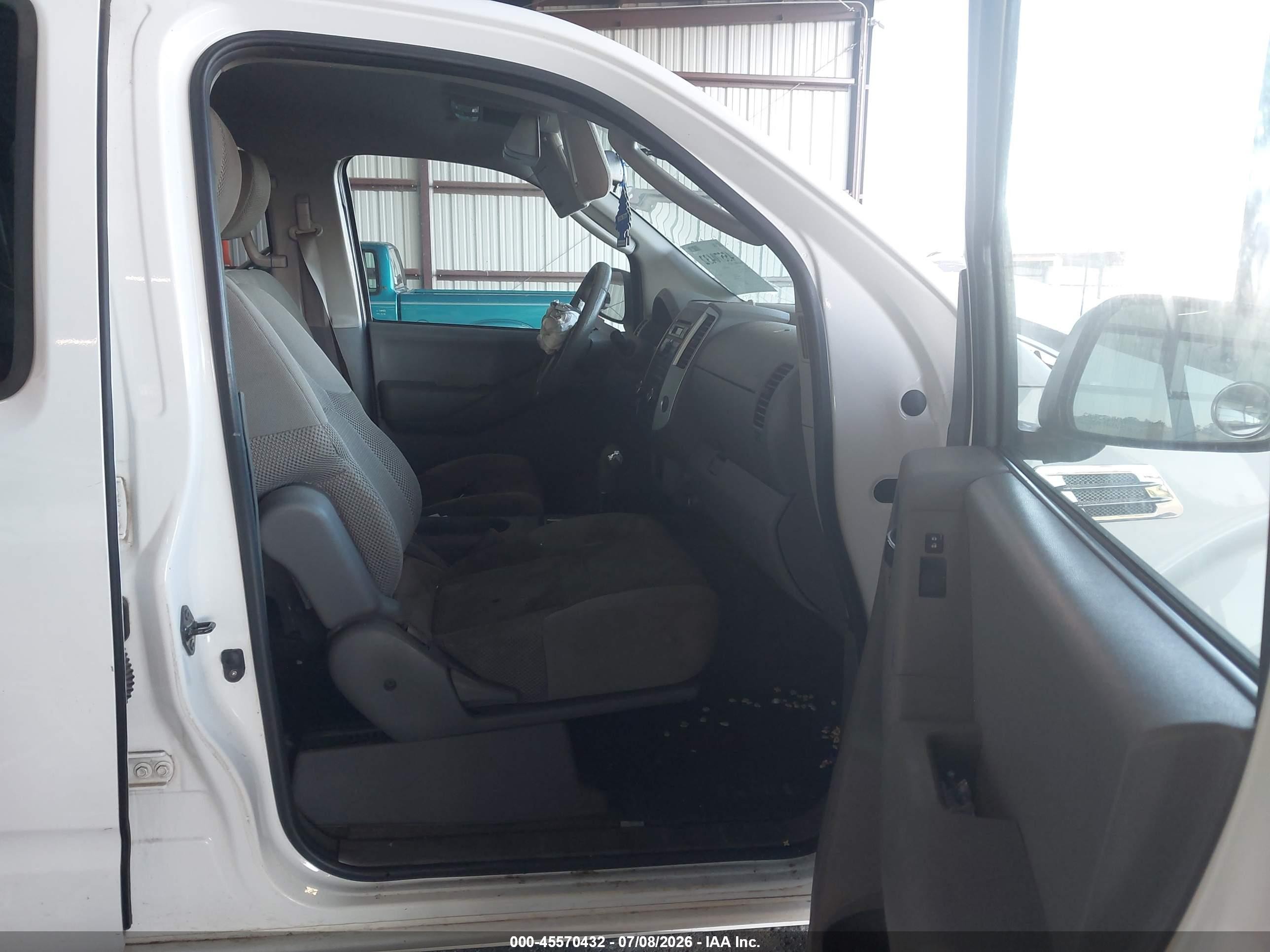 2010 Nissan Frontier Se White vin: 1N6AD0ER5AC404036