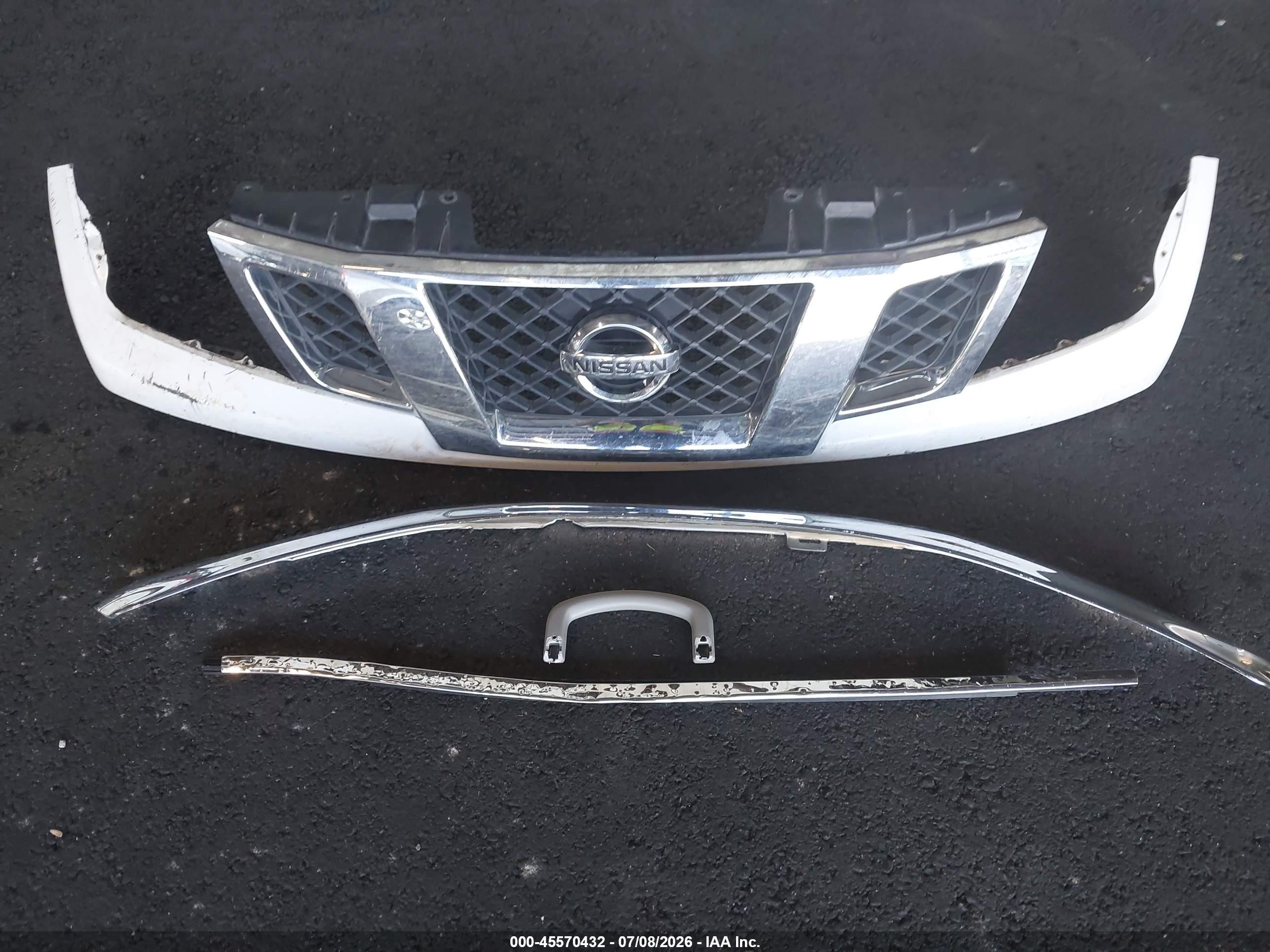 2010 Nissan Frontier Se White vin: 1N6AD0ER5AC404036