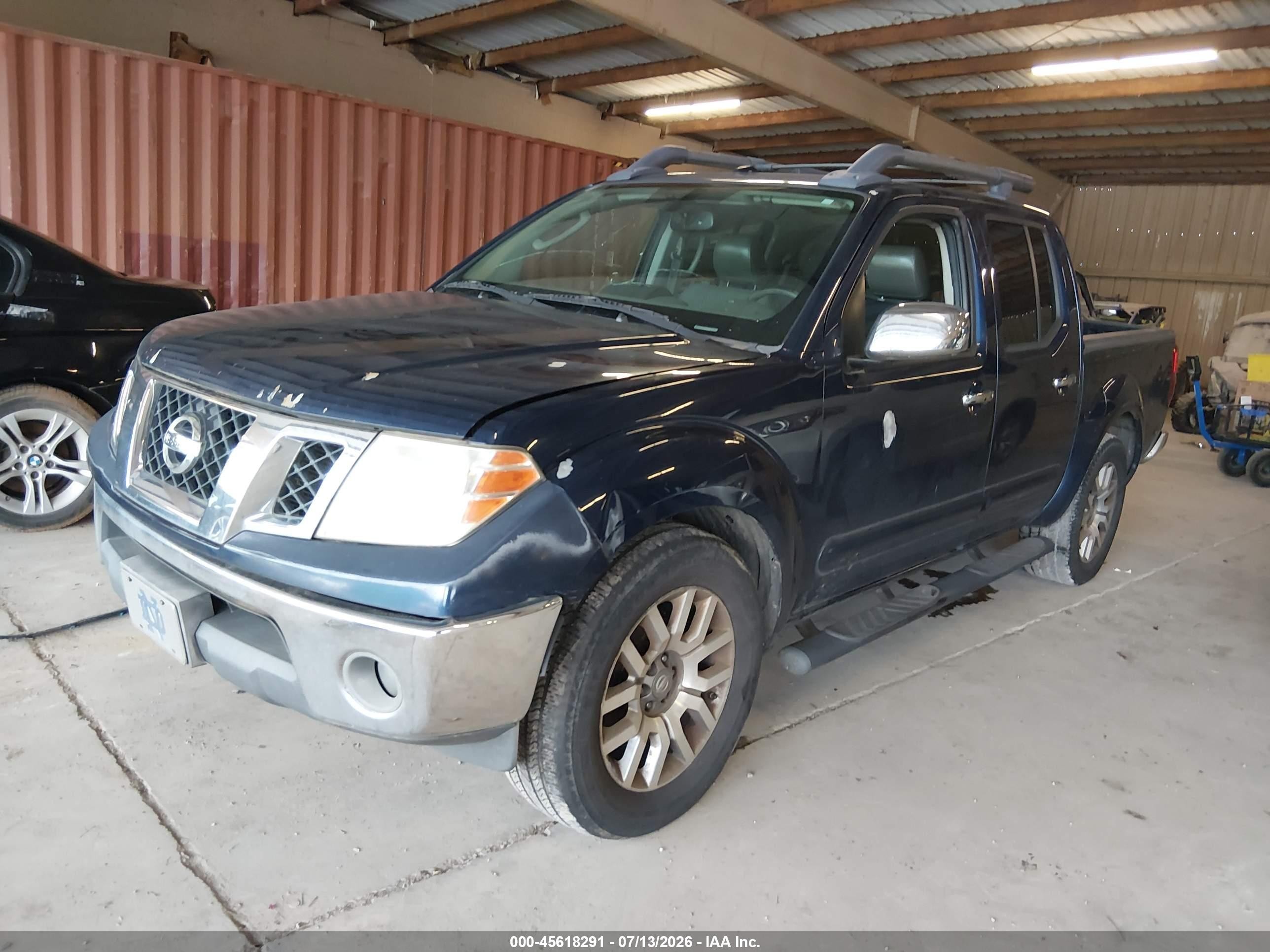 2010 Nissan Frontier Le Blue vin: 1N6AD0ER5AC423461