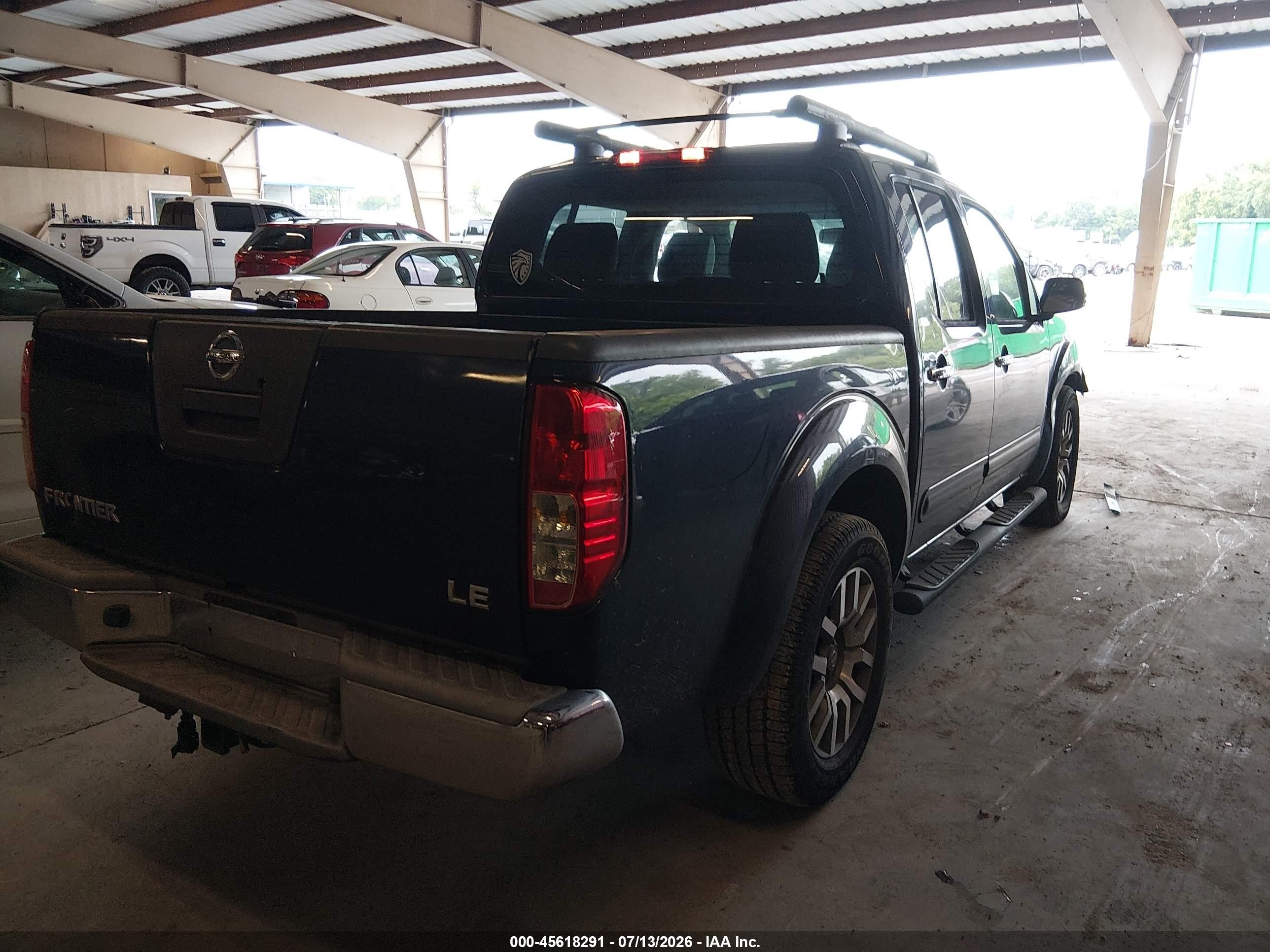 2010 Nissan Frontier Le Blue vin: 1N6AD0ER5AC423461