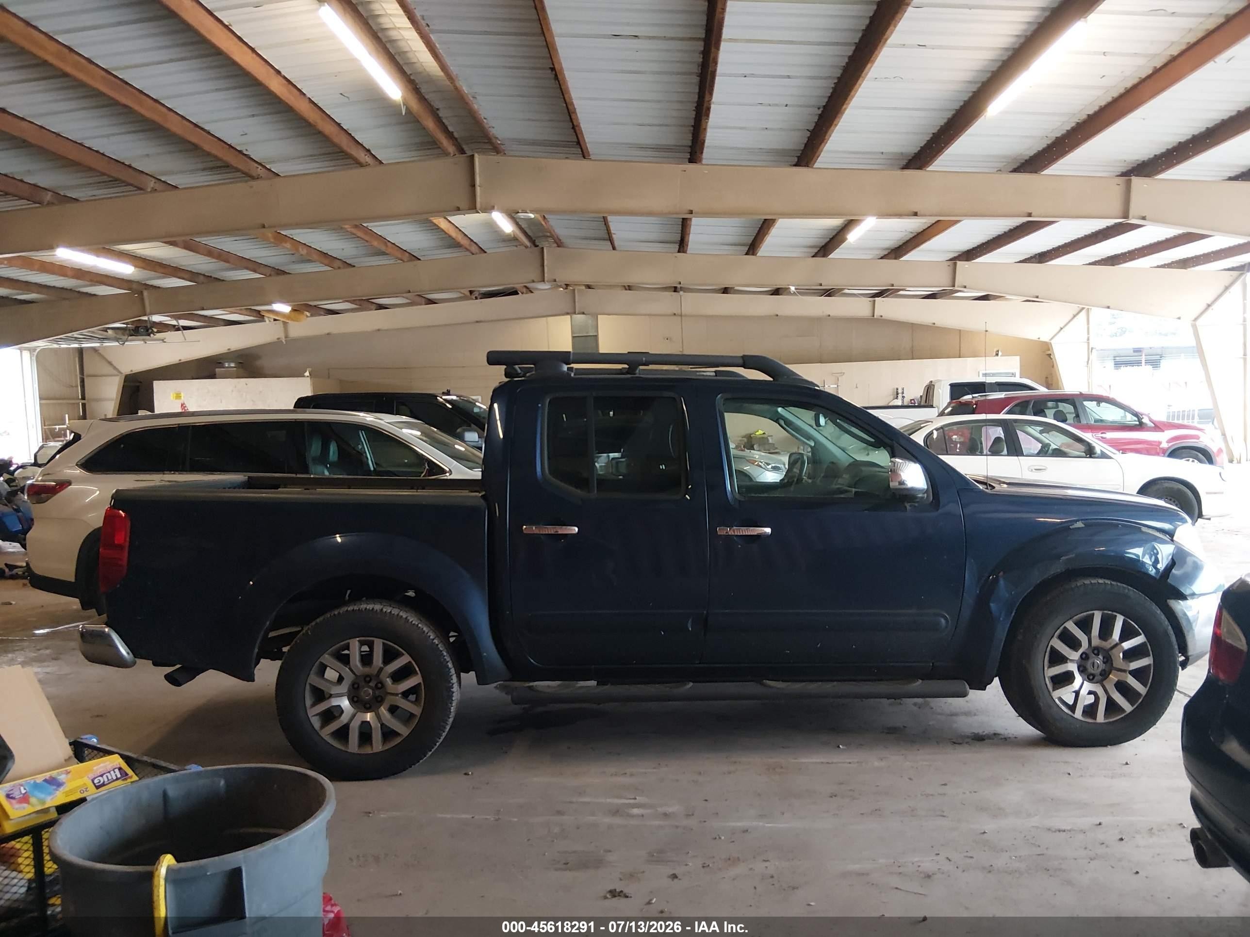 2010 Nissan Frontier Le Blue vin: 1N6AD0ER5AC423461