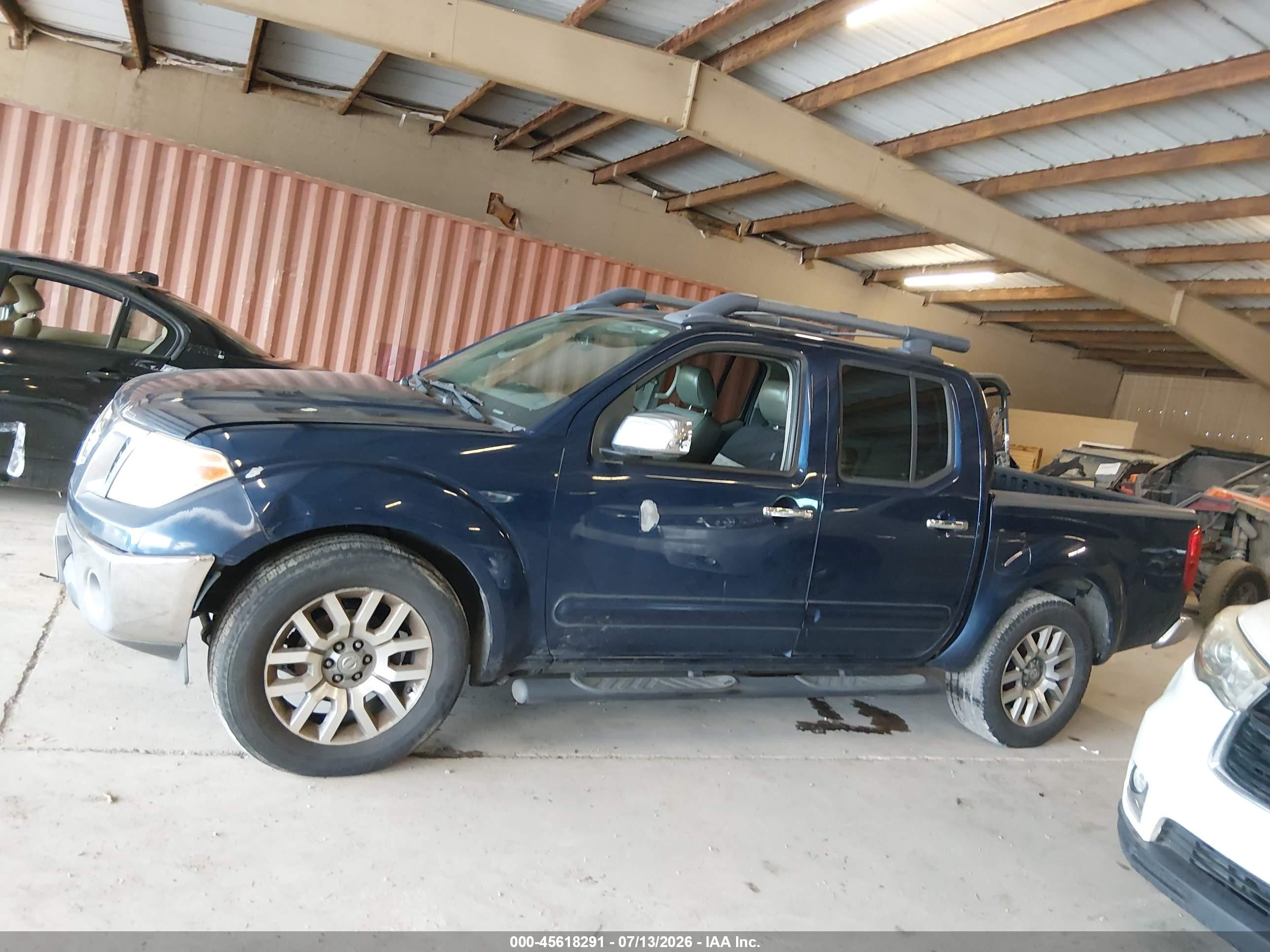 2010 Nissan Frontier Le Blue vin: 1N6AD0ER5AC423461