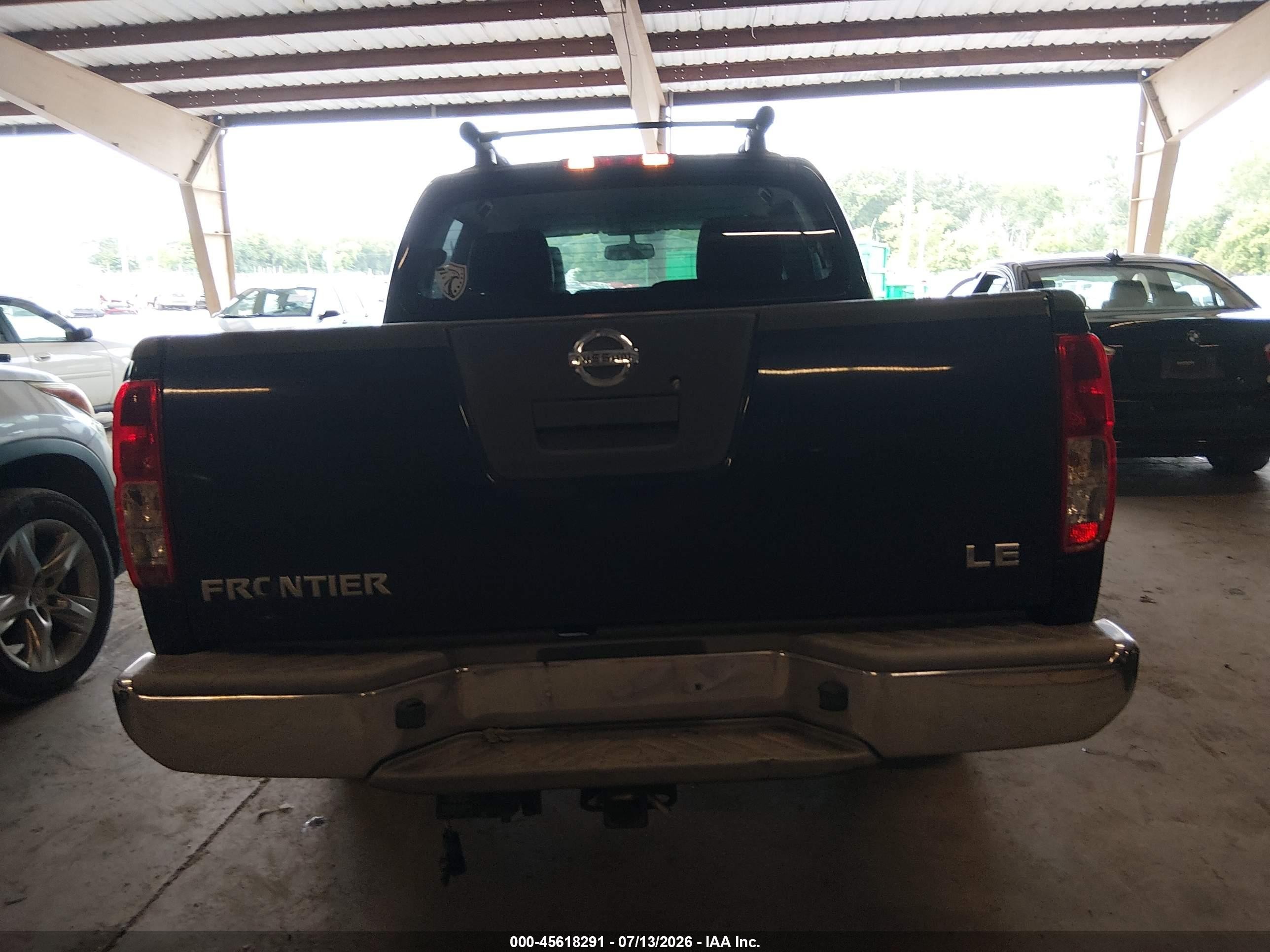 2010 Nissan Frontier Le Blue vin: 1N6AD0ER5AC423461
