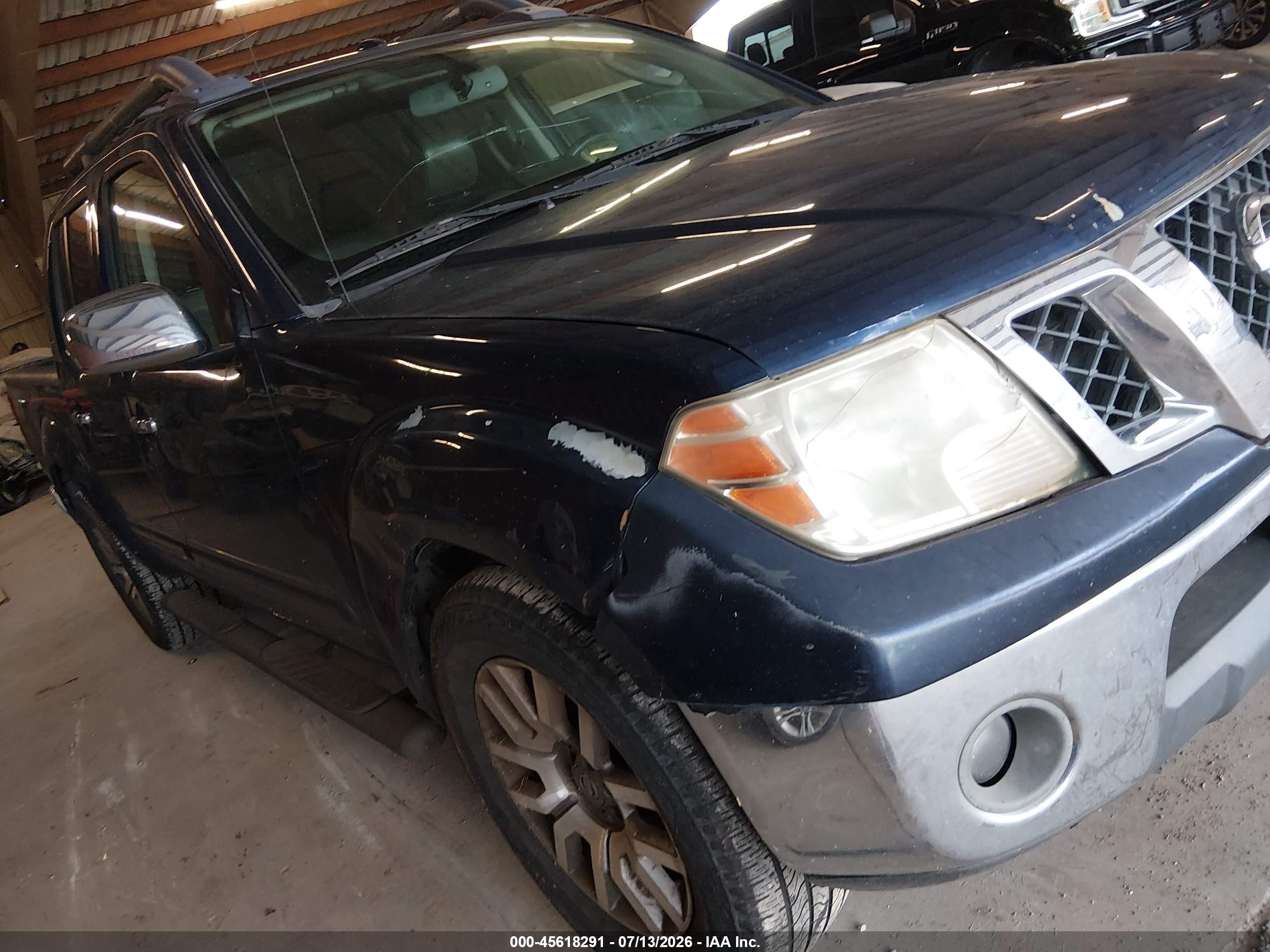 2010 Nissan Frontier Le Blue vin: 1N6AD0ER5AC423461