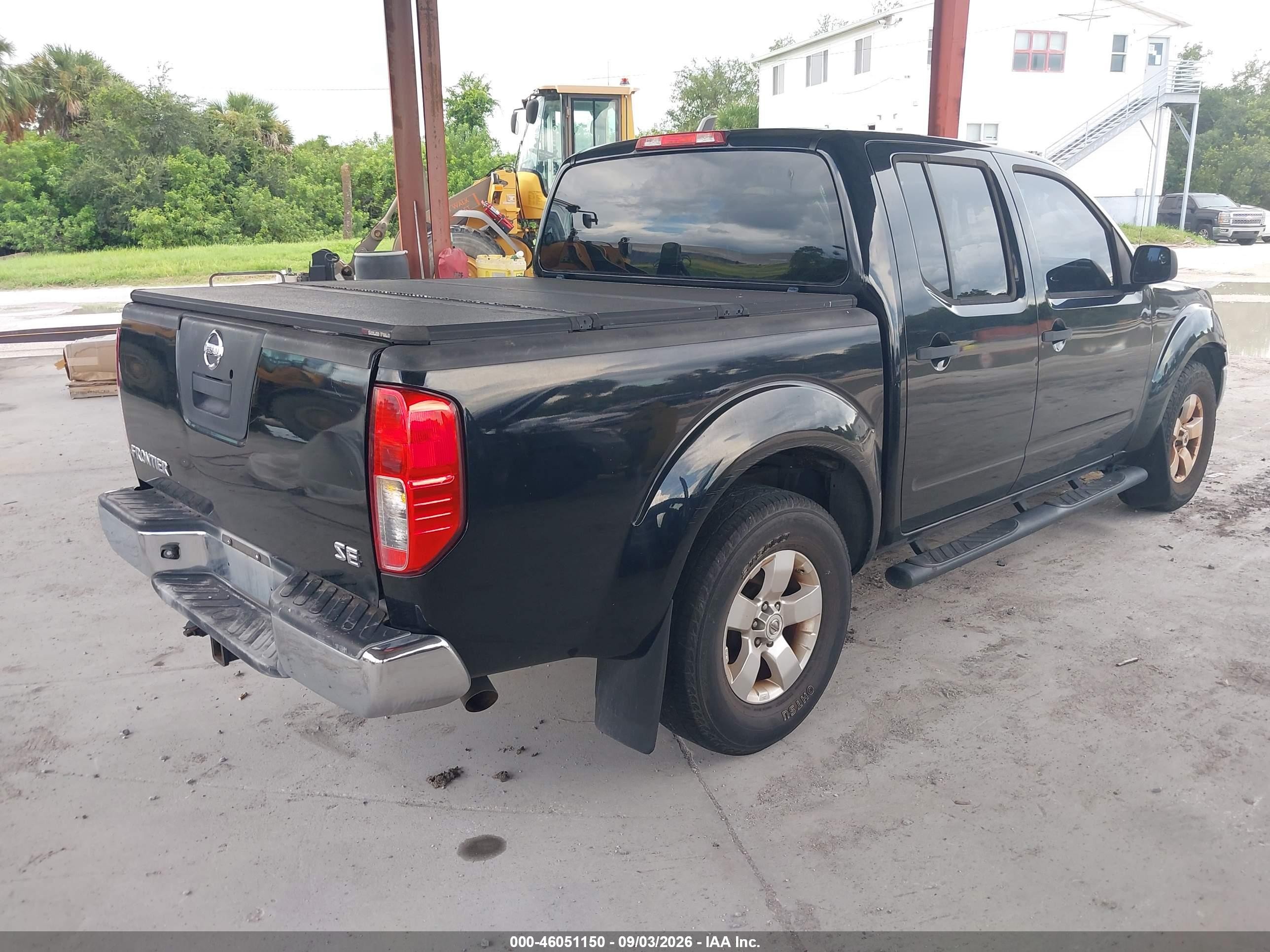 2010 Nissan Frontier Se Black vin: 1N6AD0ER5AC448506