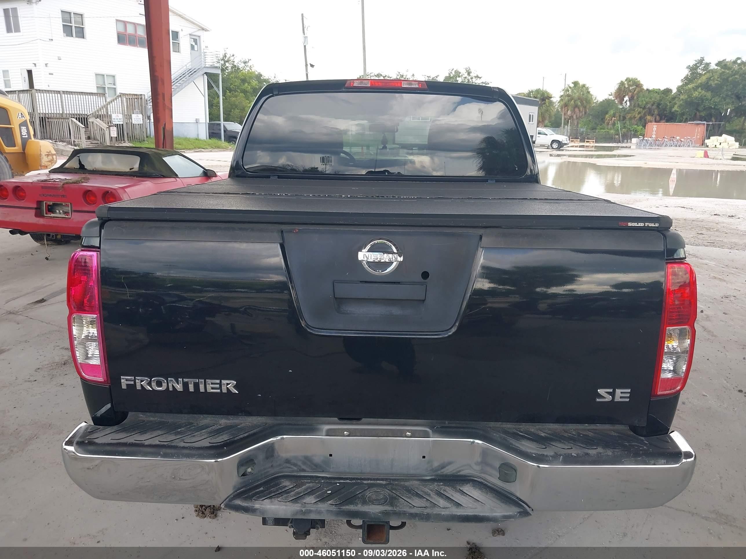 2010 Nissan Frontier Se Black vin: 1N6AD0ER5AC448506