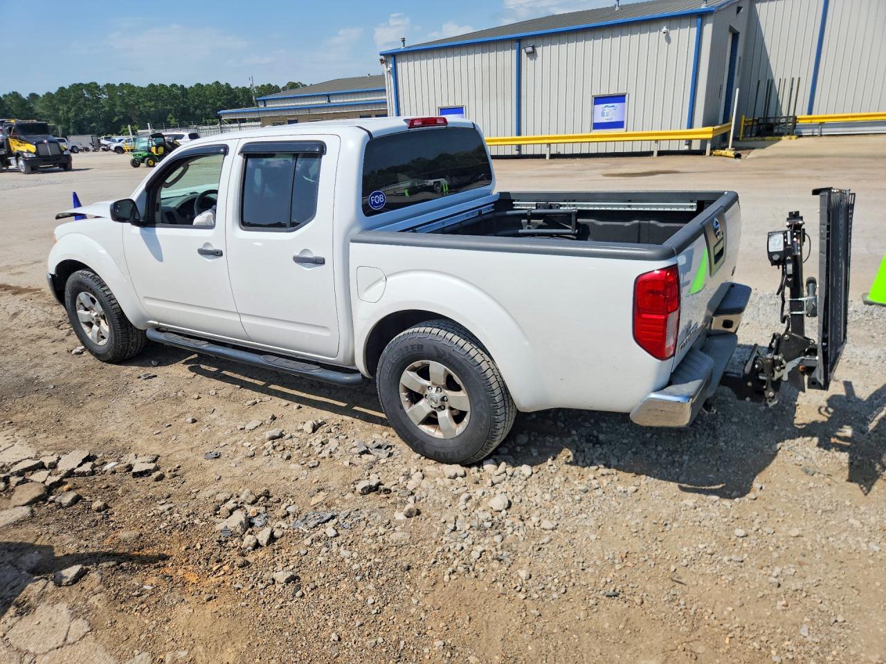 2011 Nissan Frontier S White vin: 1N6AD0ER5BC409142