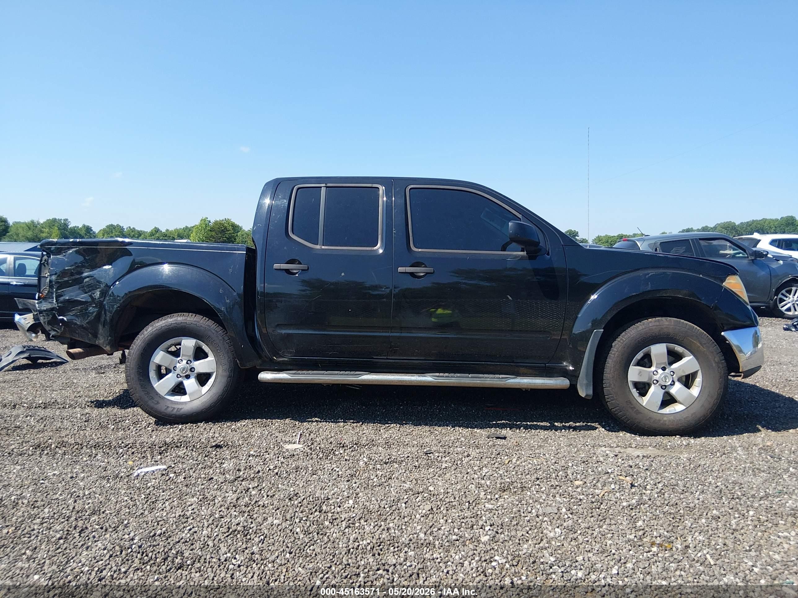 2011 Nissan Frontier Sv Черный vin: 1N6AD0ER5BC421341