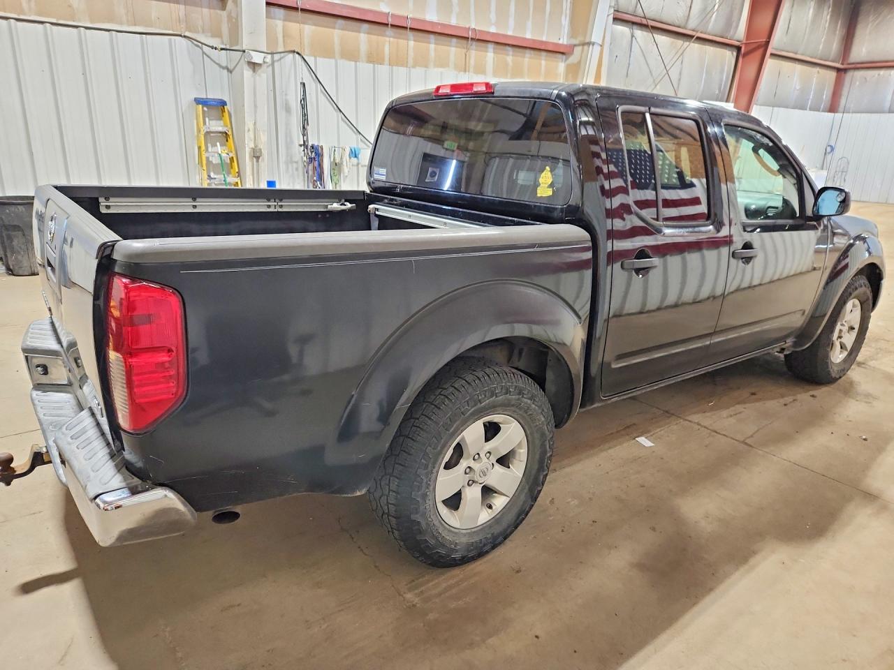 2011 Nissan Frontier S Black vin: 1N6AD0ER5BC446210