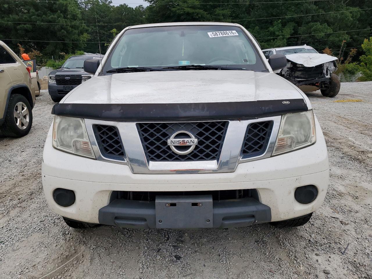 2012 Nissan Frontier S White vin: 1N6AD0ER5CC407375