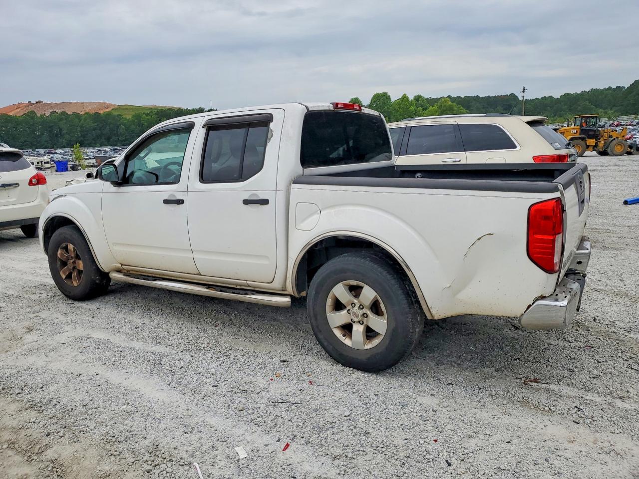 2012 Nissan Frontier S White vin: 1N6AD0ER5CC407375