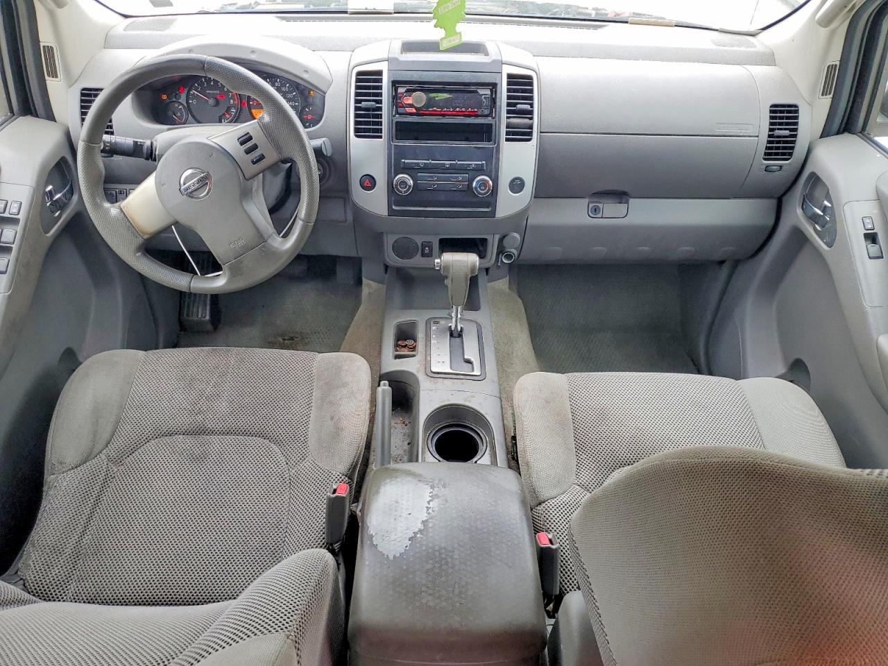 2012 Nissan Frontier S White vin: 1N6AD0ER5CC407375