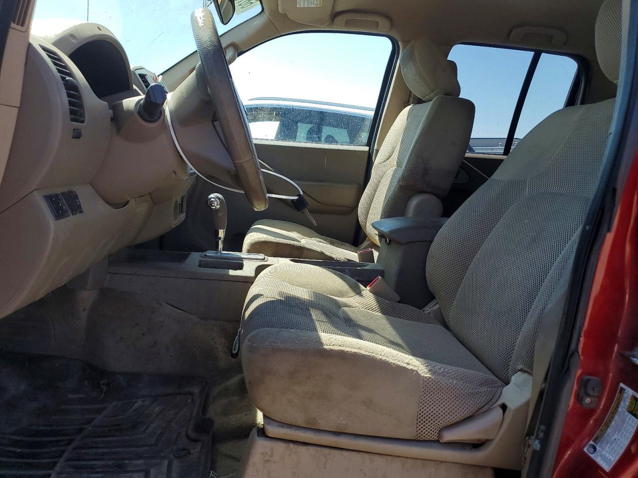 2012 Nissan Frontier S Red vin: 1N6AD0ER5CC411233