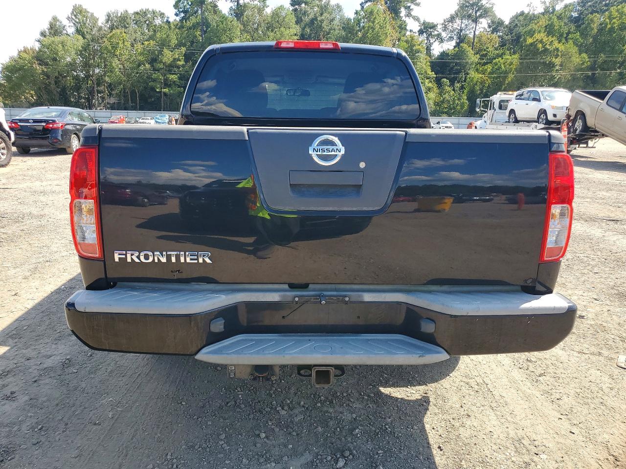 2012 Nissan Frontier S Black vin: 1N6AD0ER5CC457614