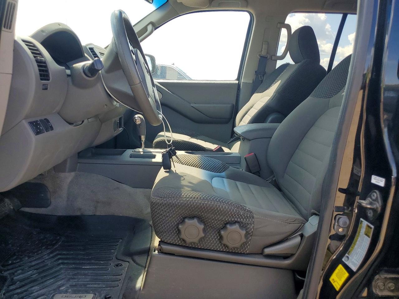 2012 Nissan Frontier S Black vin: 1N6AD0ER5CC457614