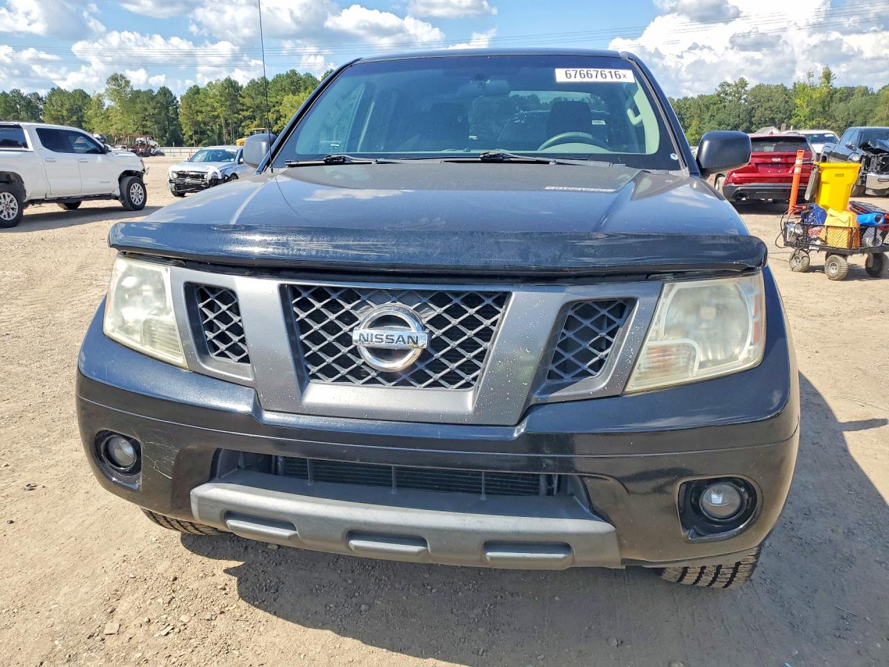 2012 Nissan Frontier S Black vin: 1N6AD0ER5CC457614