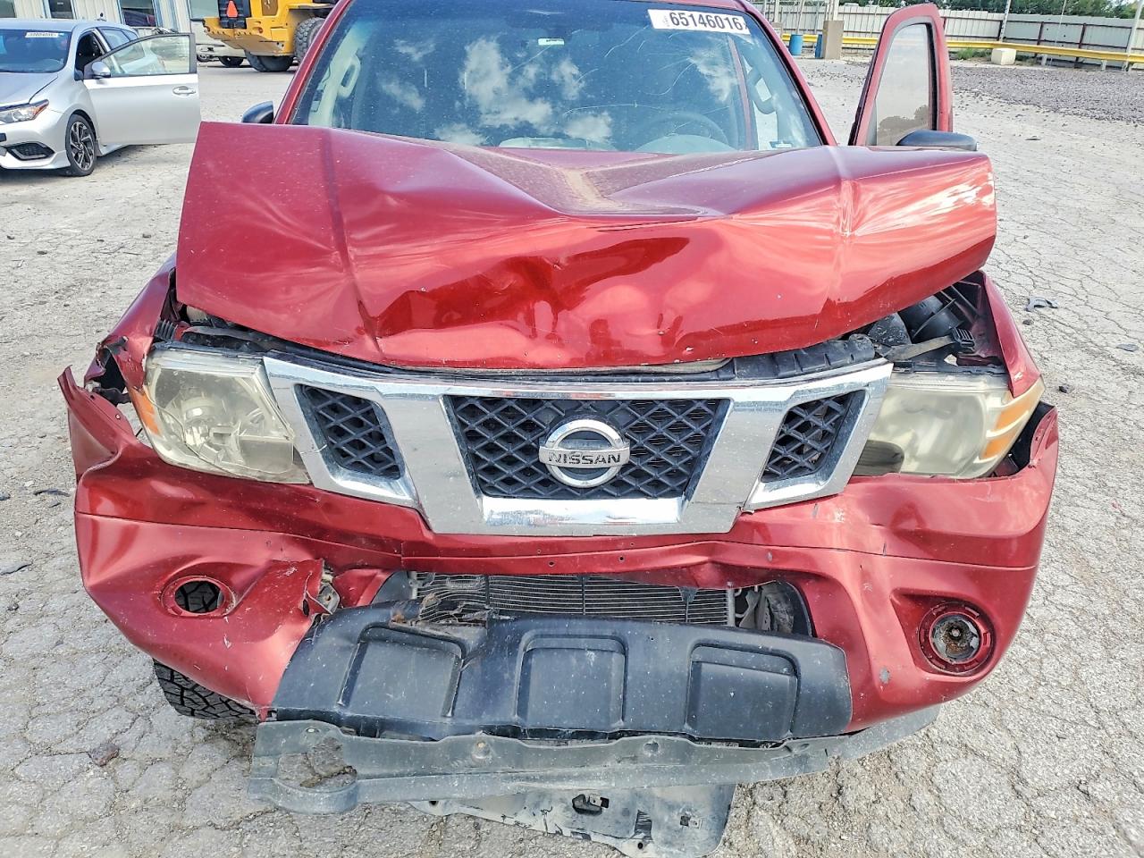 2012 Nissan Frontier S Red vin: 1N6AD0ER5CC459296
