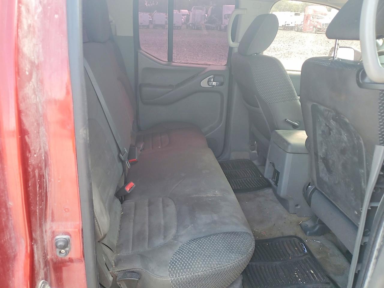 2012 Nissan Frontier S Red vin: 1N6AD0ER5CC459296