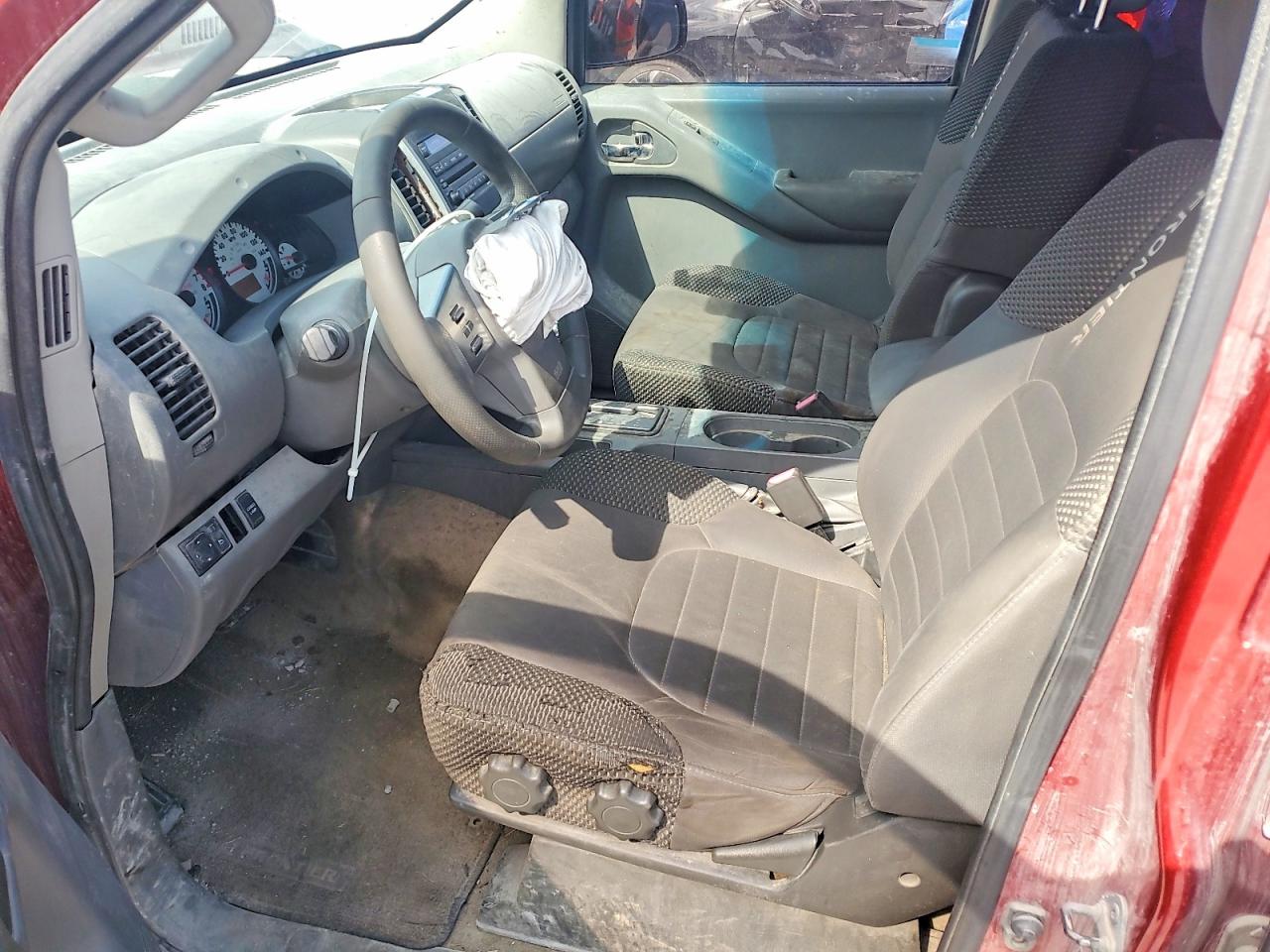 2012 Nissan Frontier S Red vin: 1N6AD0ER5CC459296