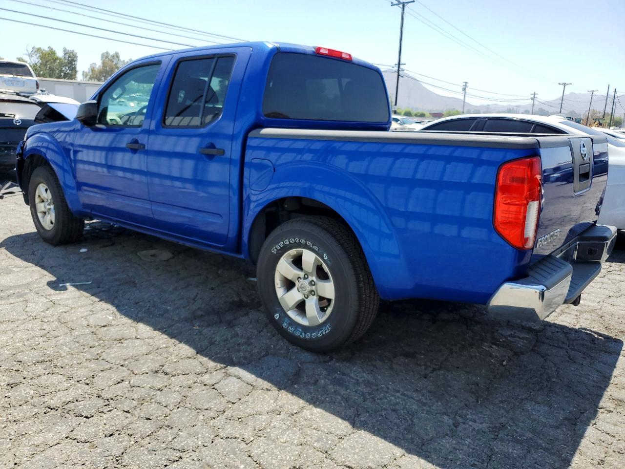 2012 Nissan Frontier S Blue vin: 1N6AD0ER5CC462845