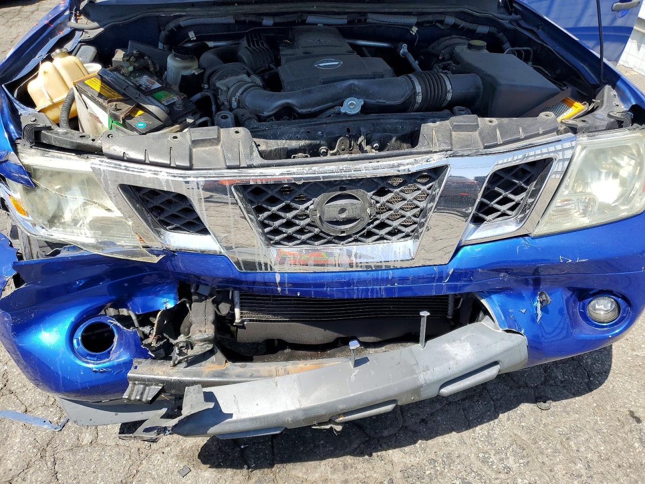 2012 Nissan Frontier S Blue vin: 1N6AD0ER5CC462845