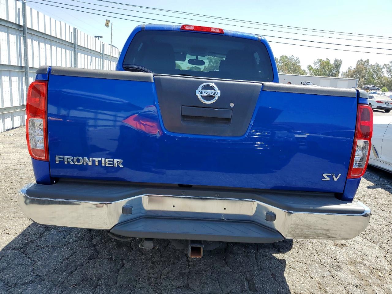 2012 Nissan Frontier S Blue vin: 1N6AD0ER5CC462845