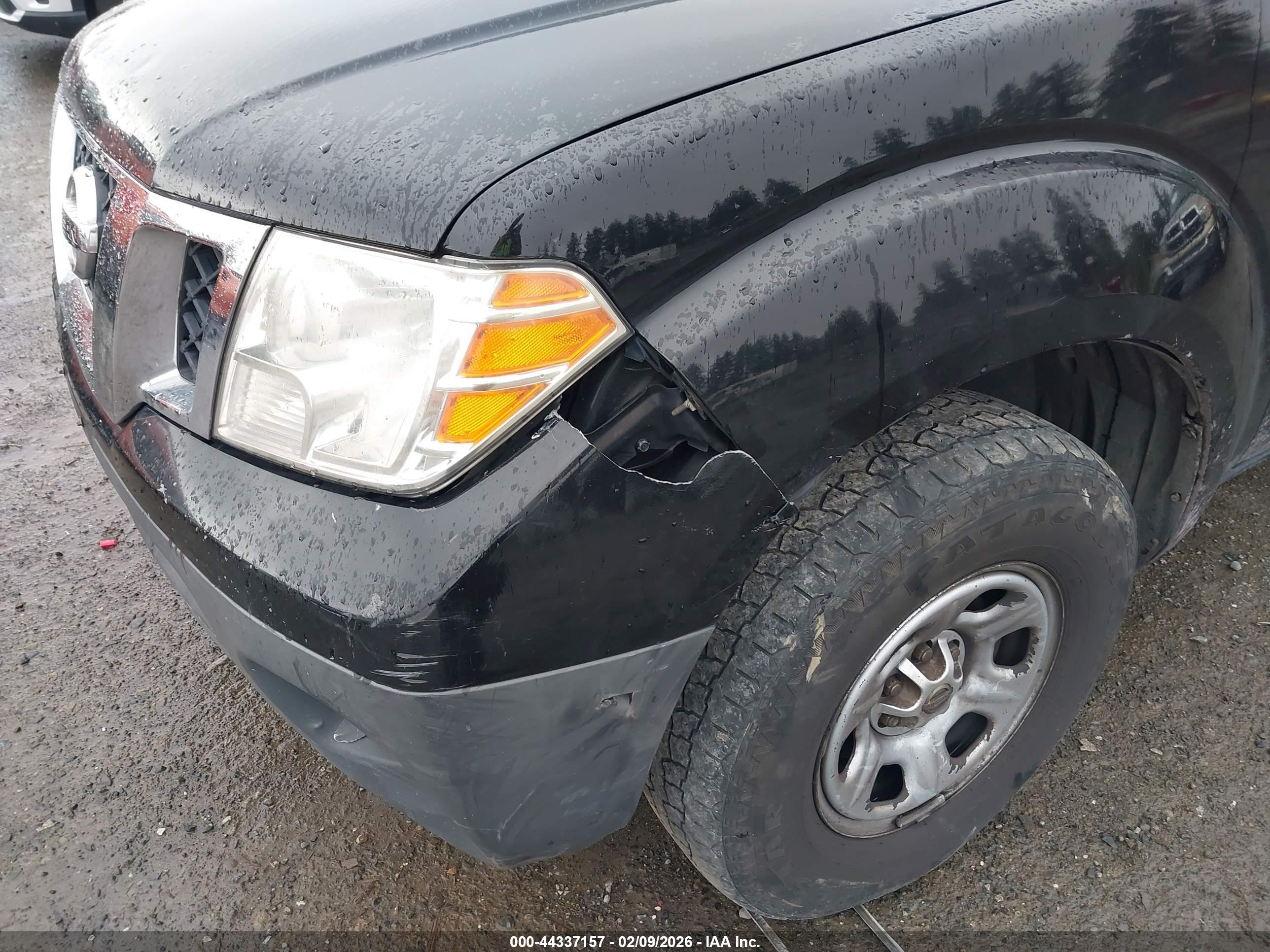 2012 Nissan Frontier S Black vin: 1N6AD0ER5CC474526