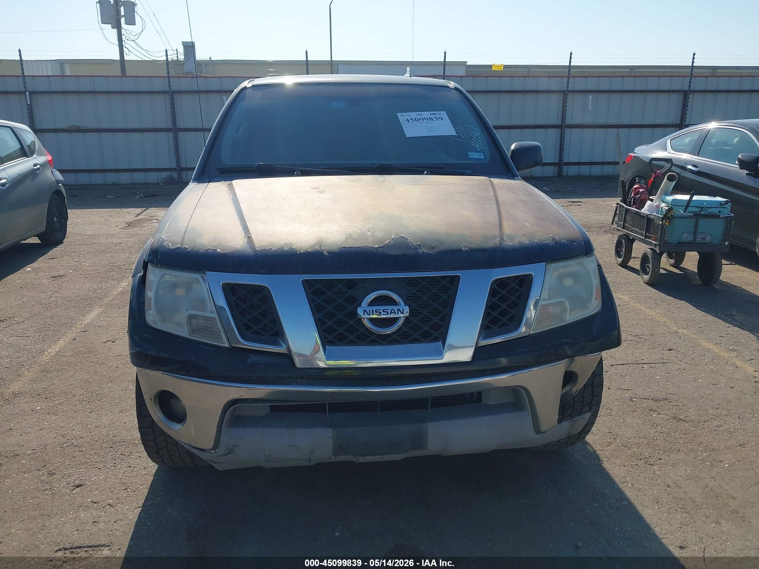 2012 Nissan Frontier S Black vin: 1N6AD0ER5CC475644