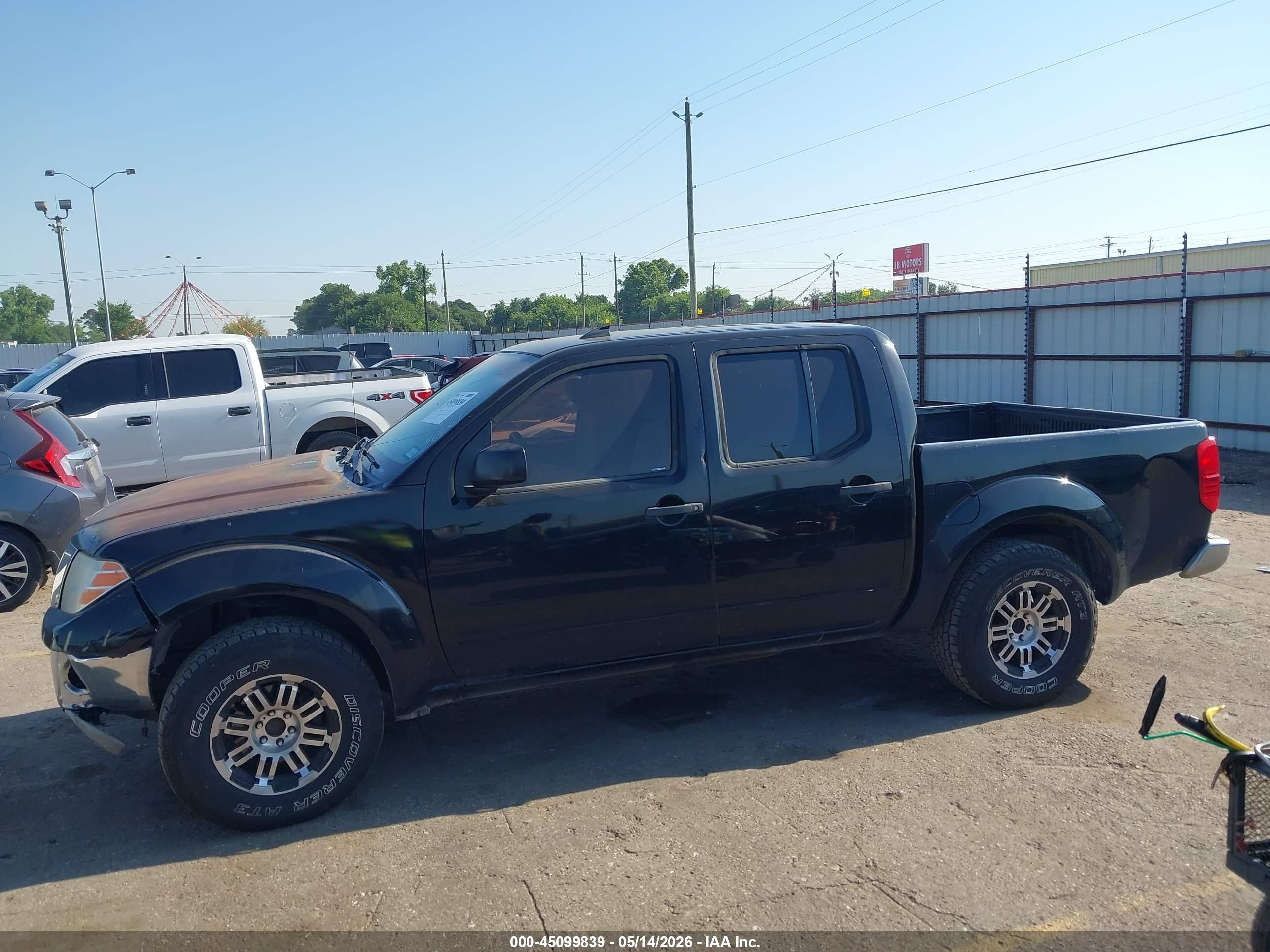 2012 Nissan Frontier S Black vin: 1N6AD0ER5CC475644
