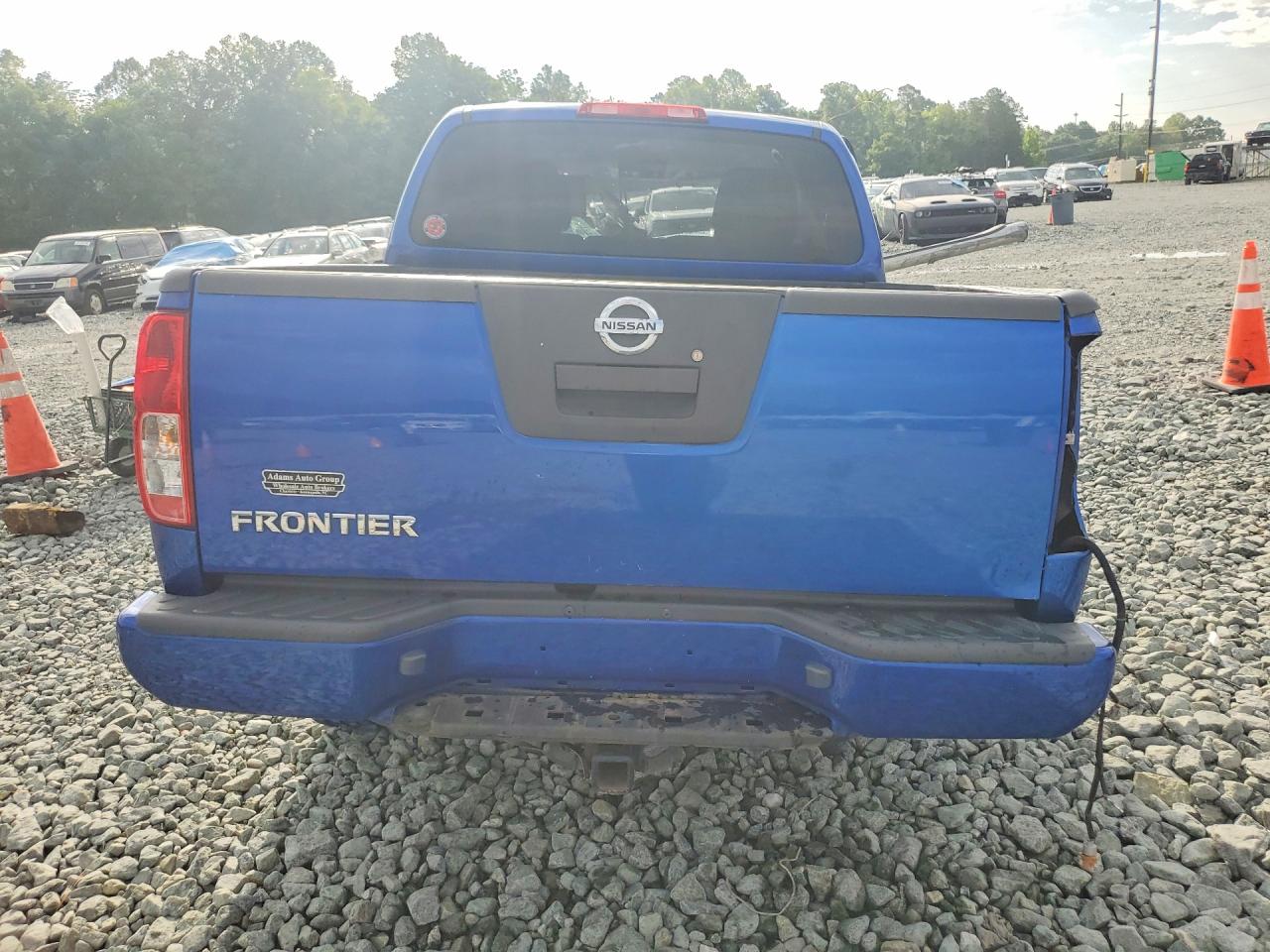 2012 Nissan Frontier S Blue vin: 1N6AD0ER5CC483825