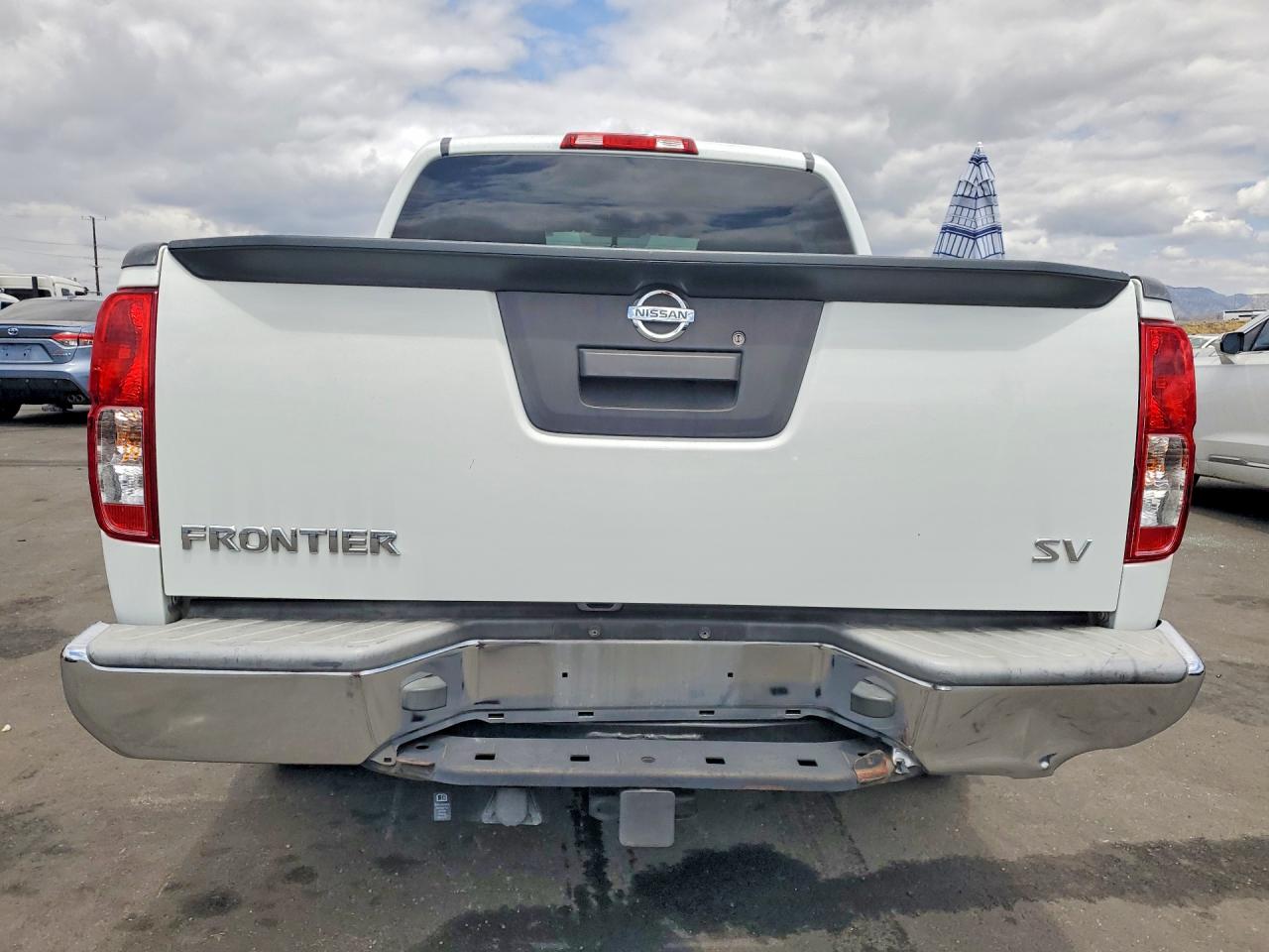 2013 Nissan Frontier S White vin: 1N6AD0ER5DN751424