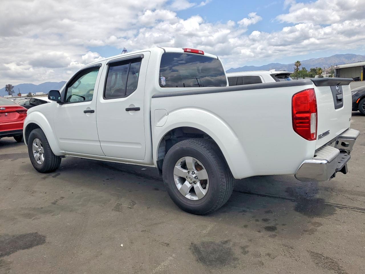2013 Nissan Frontier S White vin: 1N6AD0ER5DN751424
