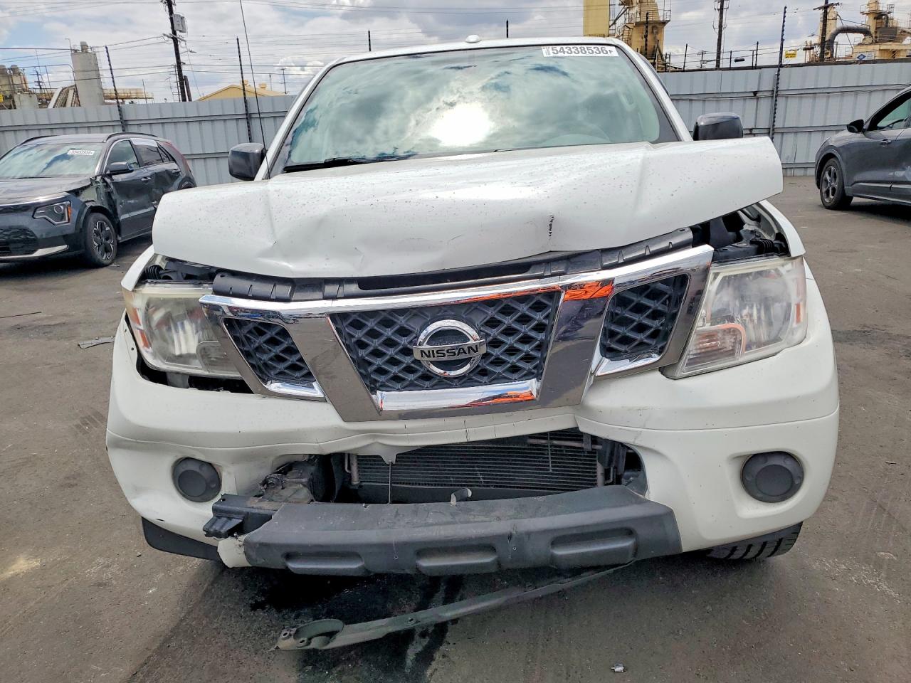 2013 Nissan Frontier S White vin: 1N6AD0ER5DN751424