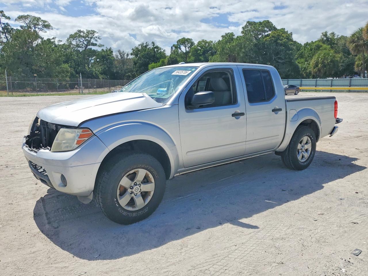 2013 Nissan Frontier S Silver vin: 1N6AD0ER5DN764688