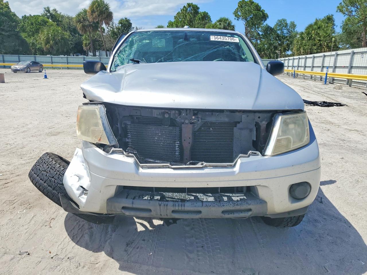 2013 Nissan Frontier S Silver vin: 1N6AD0ER5DN764688