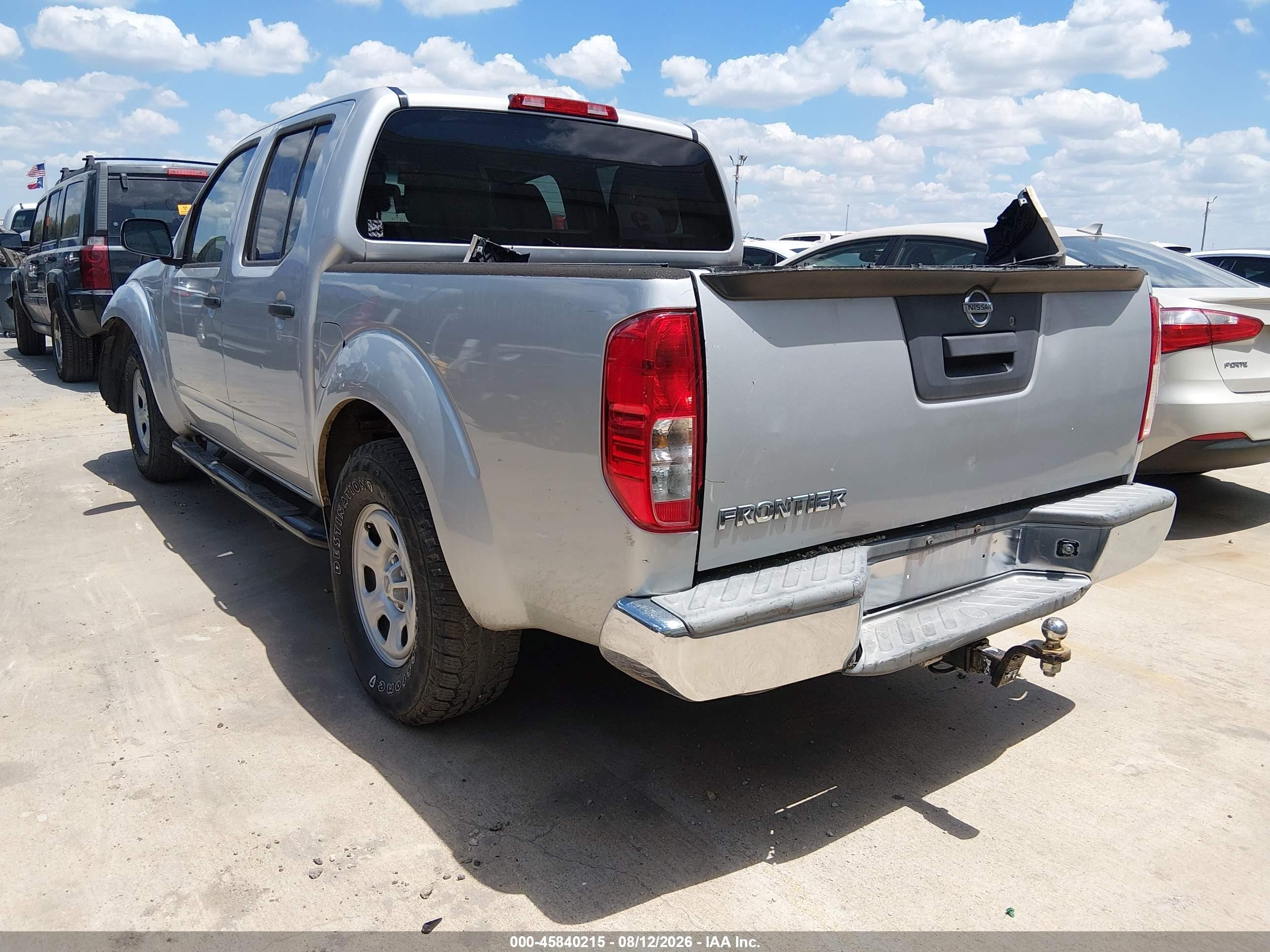 2014 Nissan Frontier S Silver vin: 1N6AD0ER5EN716139