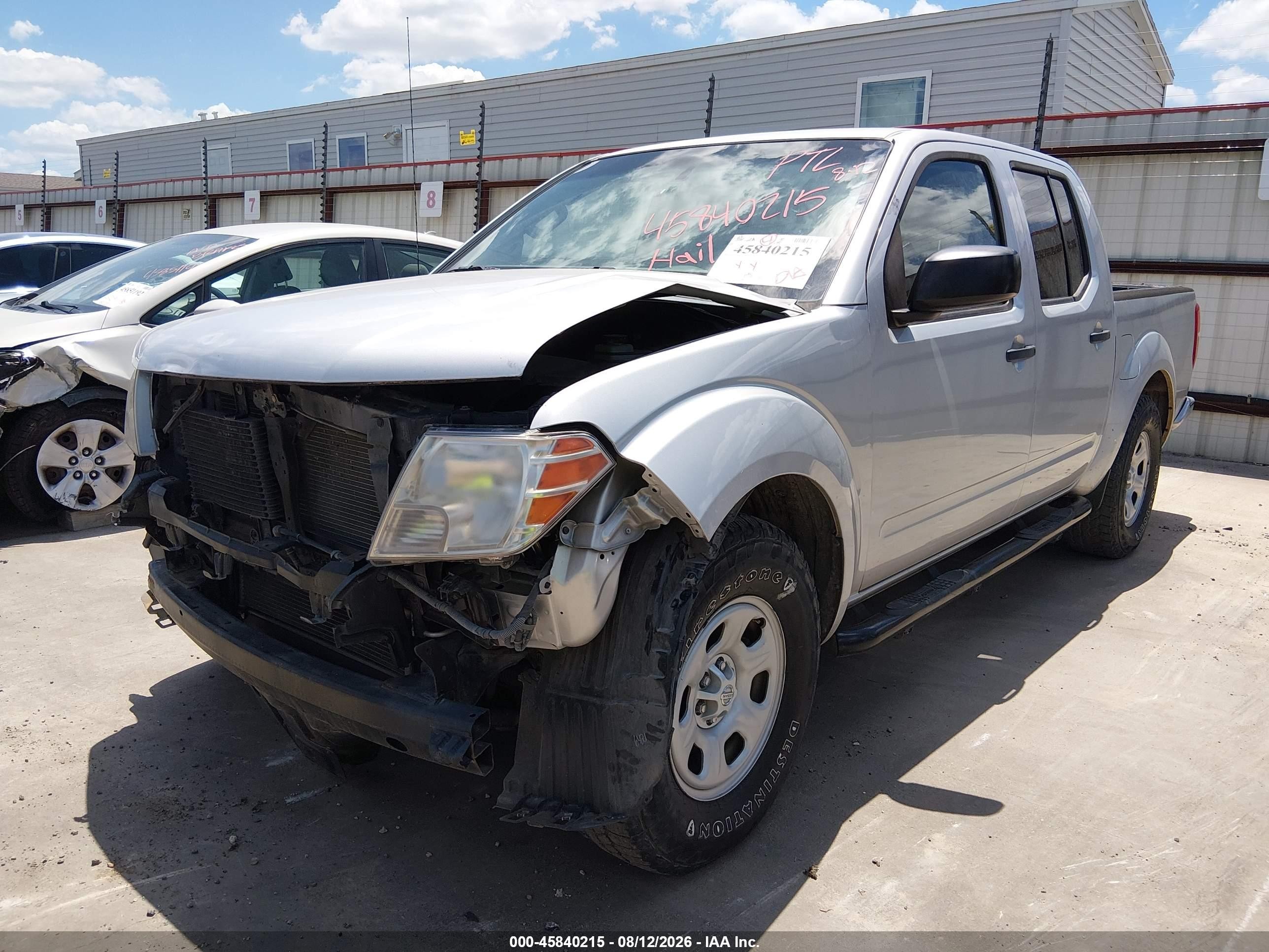 2014 Nissan Frontier S Silver vin: 1N6AD0ER5EN716139