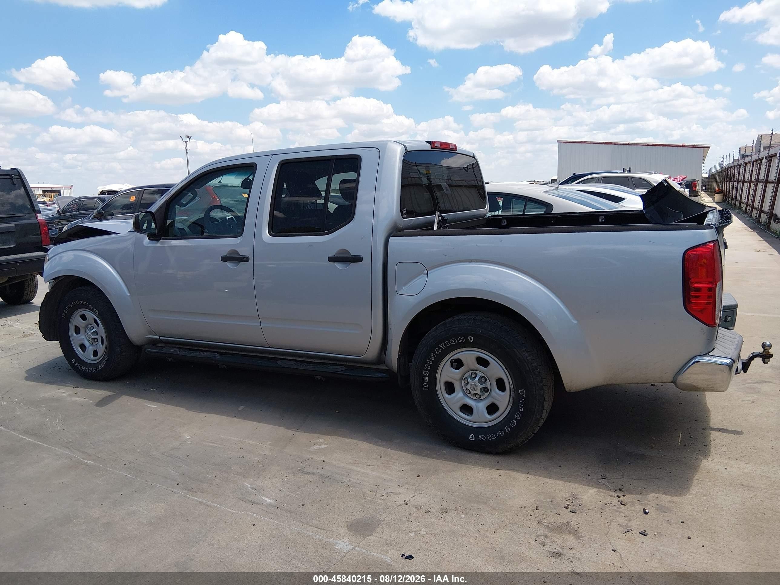 2014 Nissan Frontier S Silver vin: 1N6AD0ER5EN716139