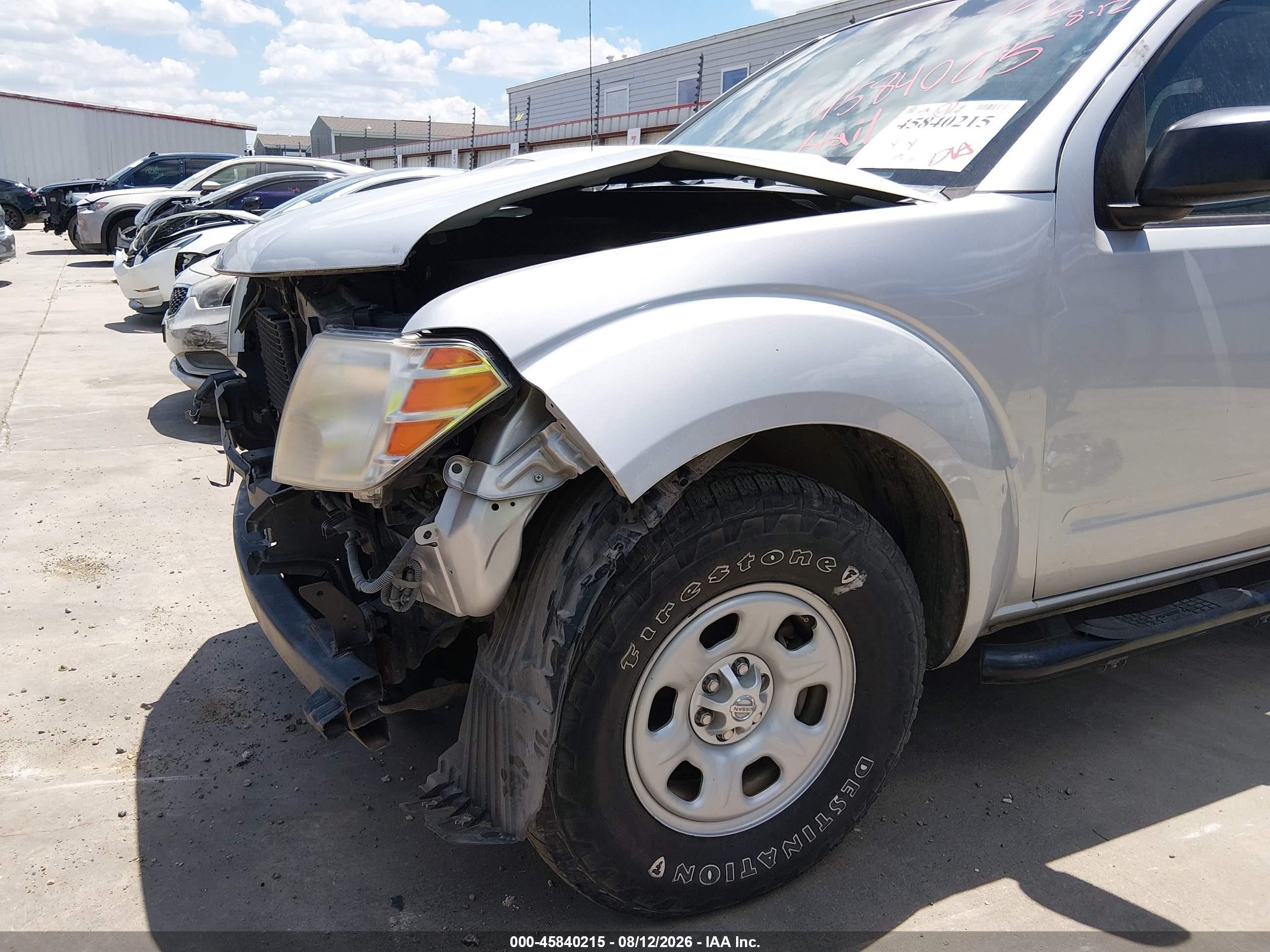2014 Nissan Frontier S Silver vin: 1N6AD0ER5EN716139