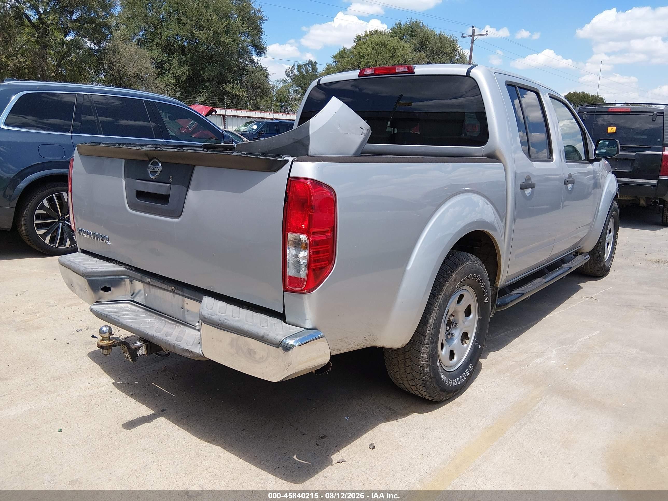 2014 Nissan Frontier S Silver vin: 1N6AD0ER5EN716139