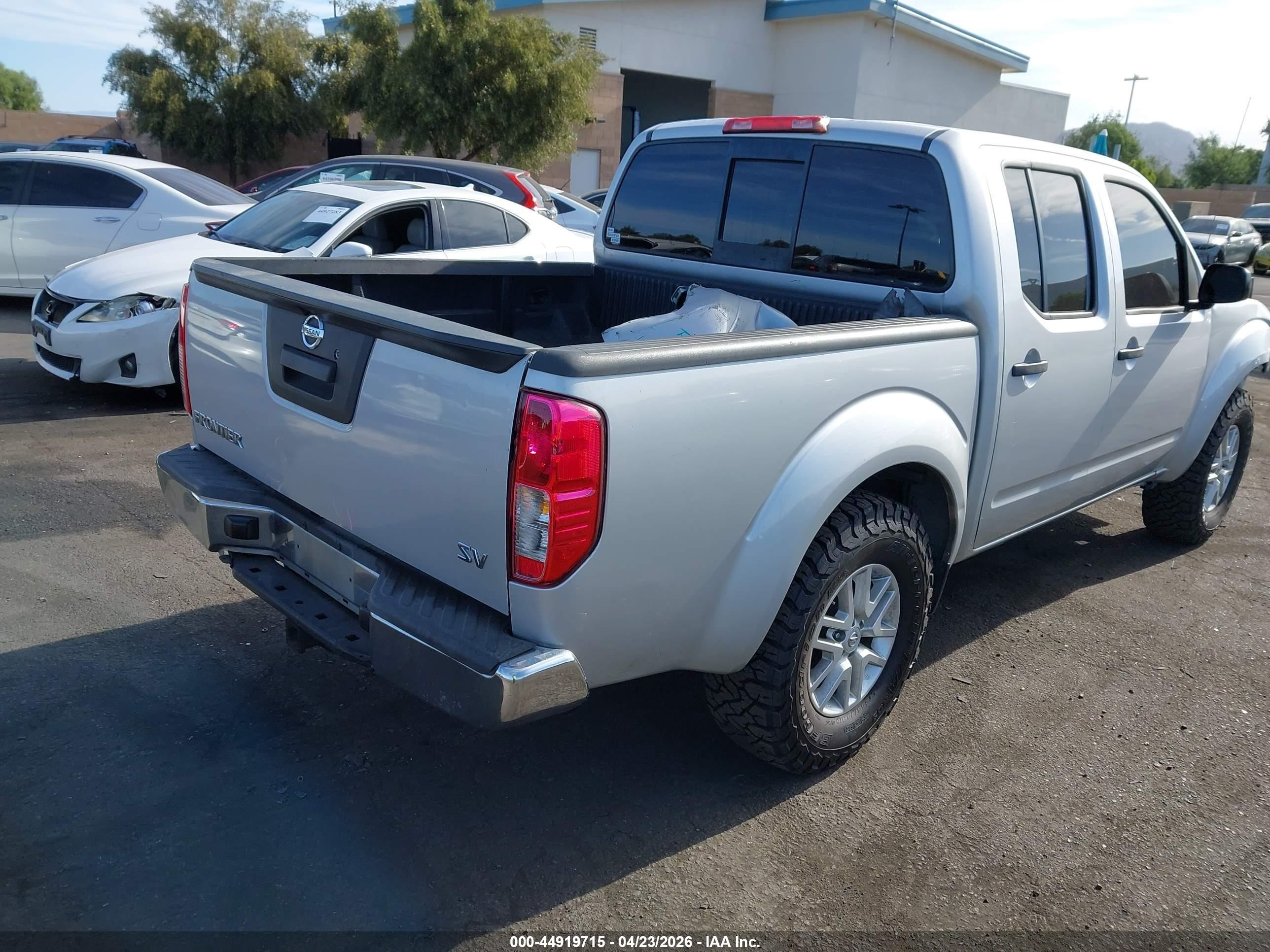 2014 Nissan Frontier Desert Runner/s/sl/sv Silver vin: 1N6AD0ER5EN719350